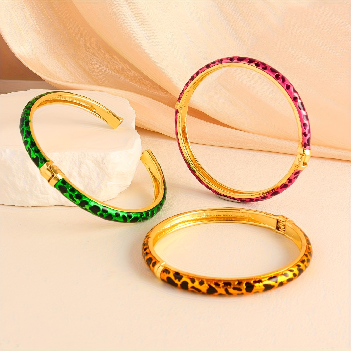 Women's Adjustable 14K Gold-Plated Stylish Bracelet