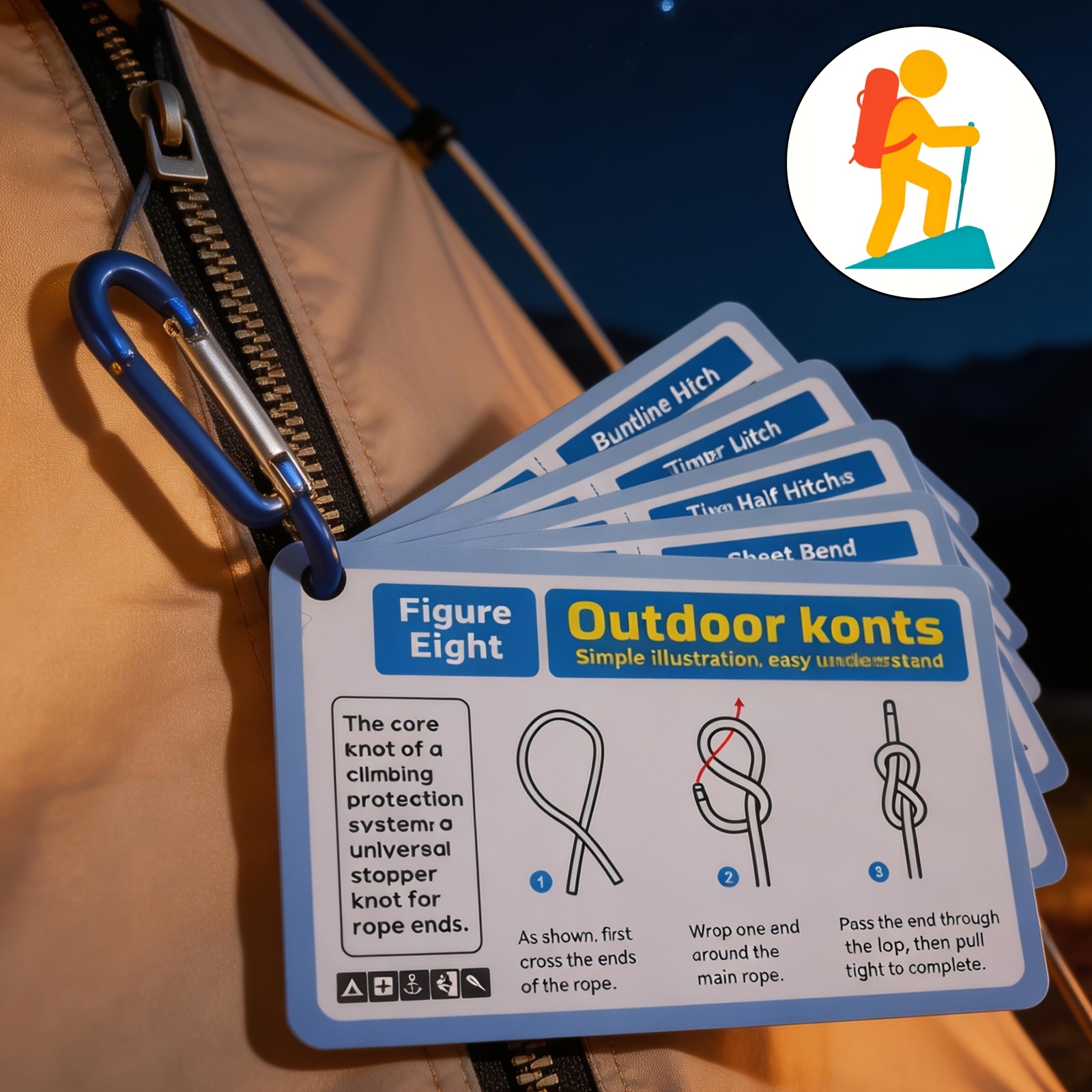 Outdoor Knots Reference Guide for Survival Gear