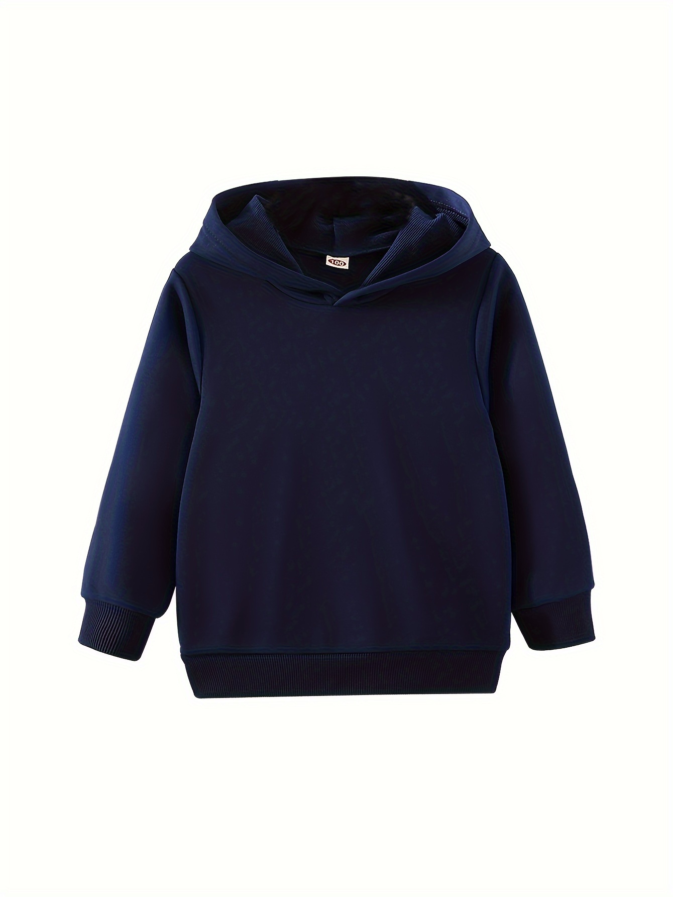 sudaderas capucha color liso niño otoño sudadera Temu Spain