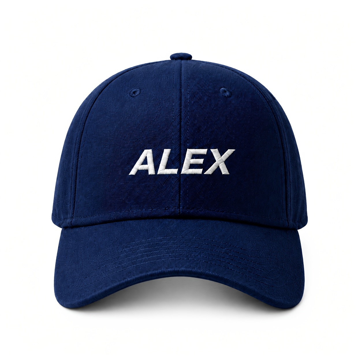TEMU Casquette de baseball personnalisée avec nom, Casquette de baseball brodée unisexe personnalisée, Casquette réglable avec personnalisé, Cadeau
