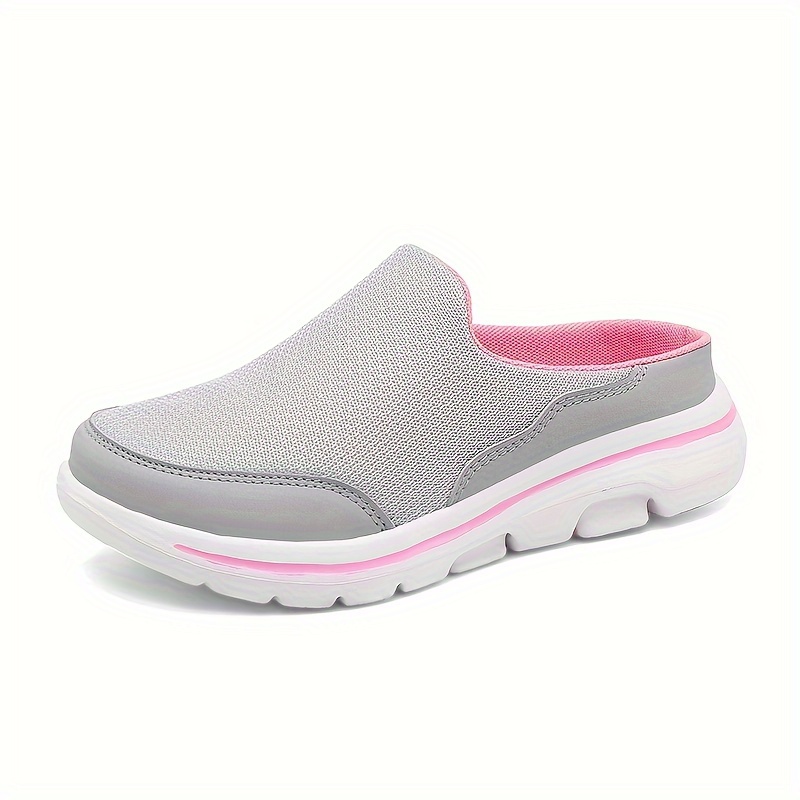 

Slip On Mules & Clogs For Womens Light Open Back Shoes Comfort Walking Shoes Breathable Slippers Closed Toe Slides