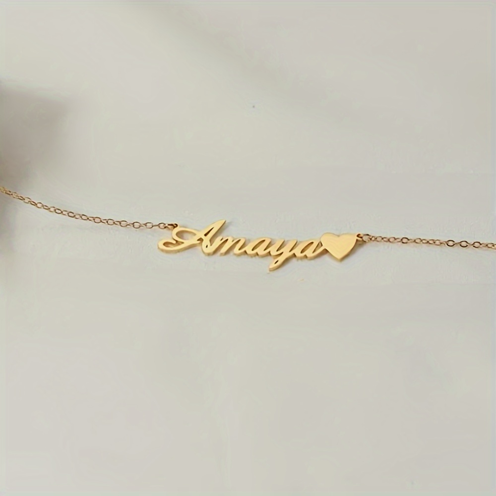 Name Chain Ananya Name Necklace Customized] Custom Personalized