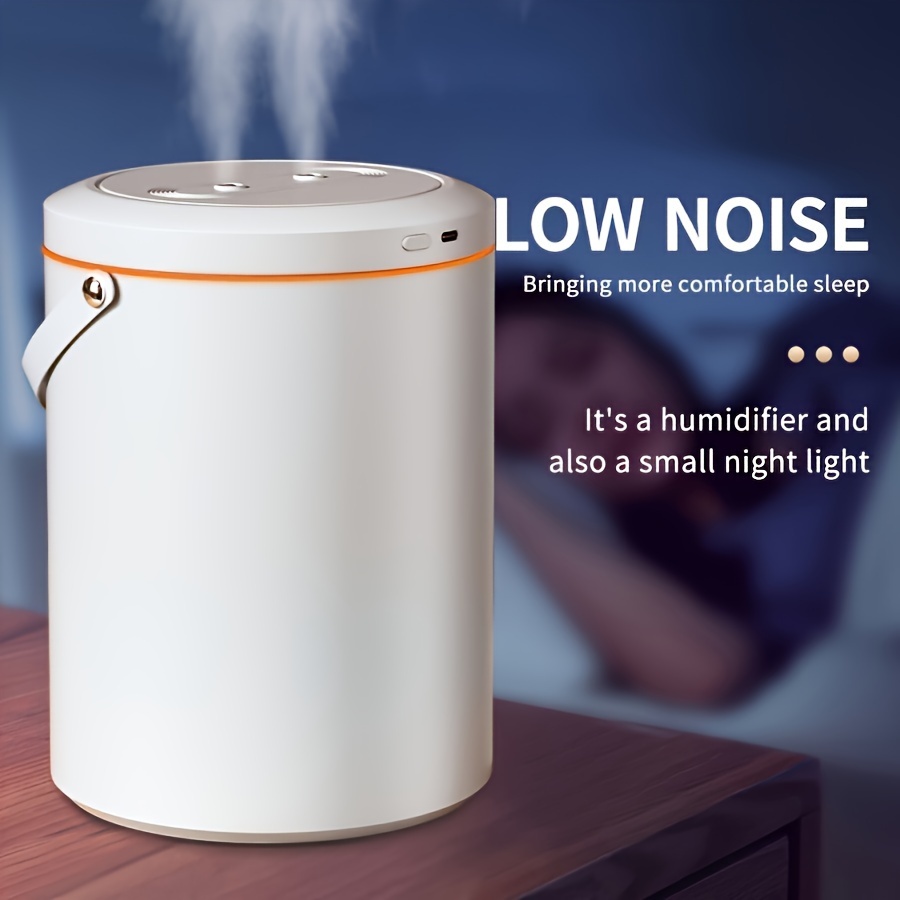 large capacity cool mist humidifier dual spray usb powered