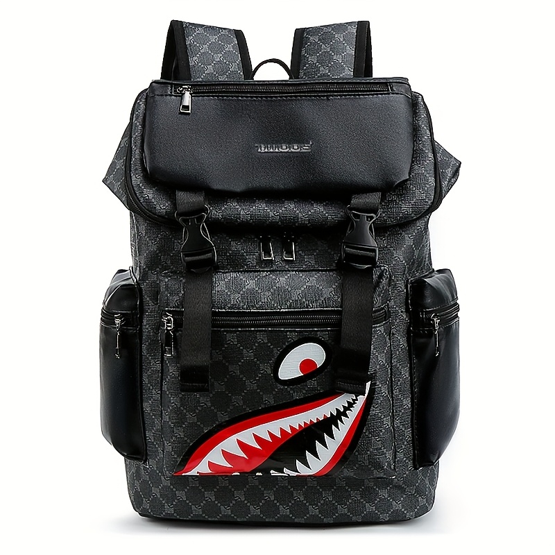 Bape Shark Backpack Leather RARE Limited Edition Sprayground Bape