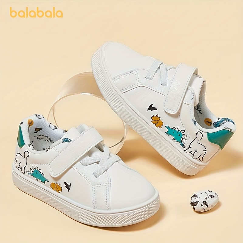 

Balabala Casual Cute Cartoon Dinosaur Low Top Sneakers For Baby Boys, Lightweight Non-slip Walking Shoes For All Seasons