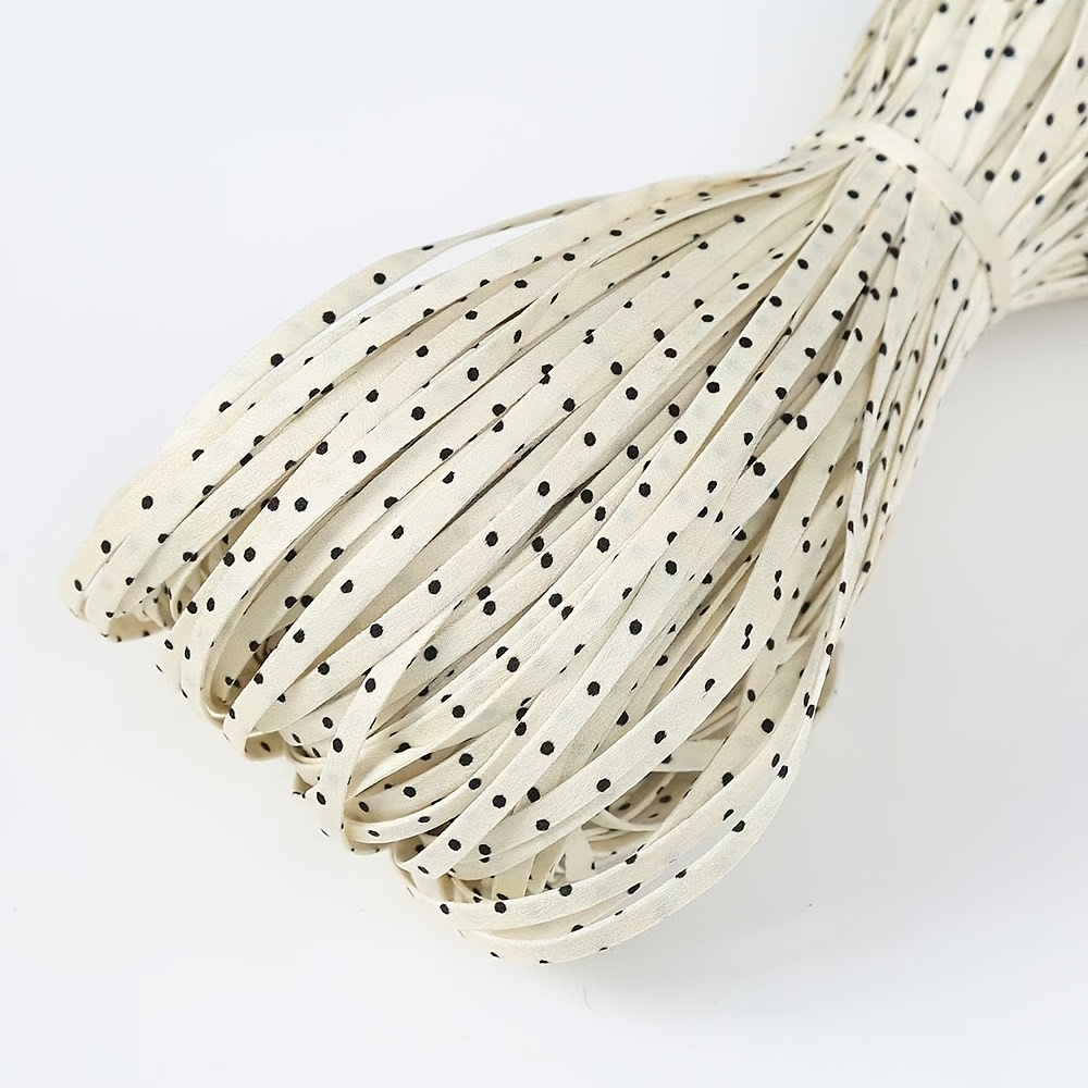 TEMU 3.2-yard Polka Dot Ribbon, Suitable For Hair Accessories And Clips, Diy Bows, Gift Decorations For Flowers And Cake Boxes, Creative Gifts, And