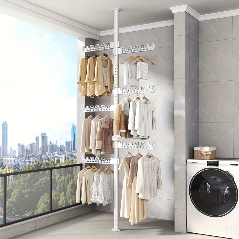 1pc ceiling mounted clothes drying rack extendable Temu Germany