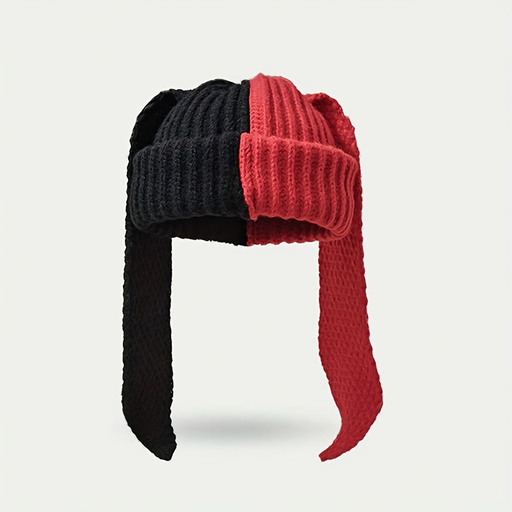 1pc womens head rabbit ear hat winter warm breathable - Temu Spain