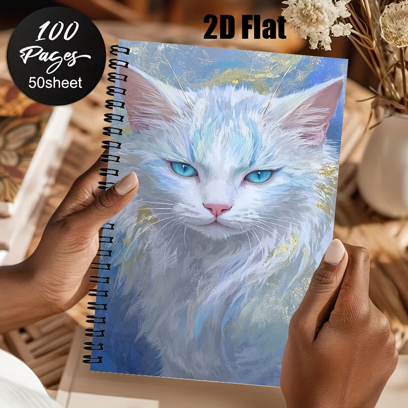   a spirale piatto 1 pz [2d],   a spirale a5 per   a scuola con illustrazione di un     con   blu,   note giornaliero per studenti, regalo di cancelleria,   per   a scuola, quaderni per studenti, articoli   per studenti e uso