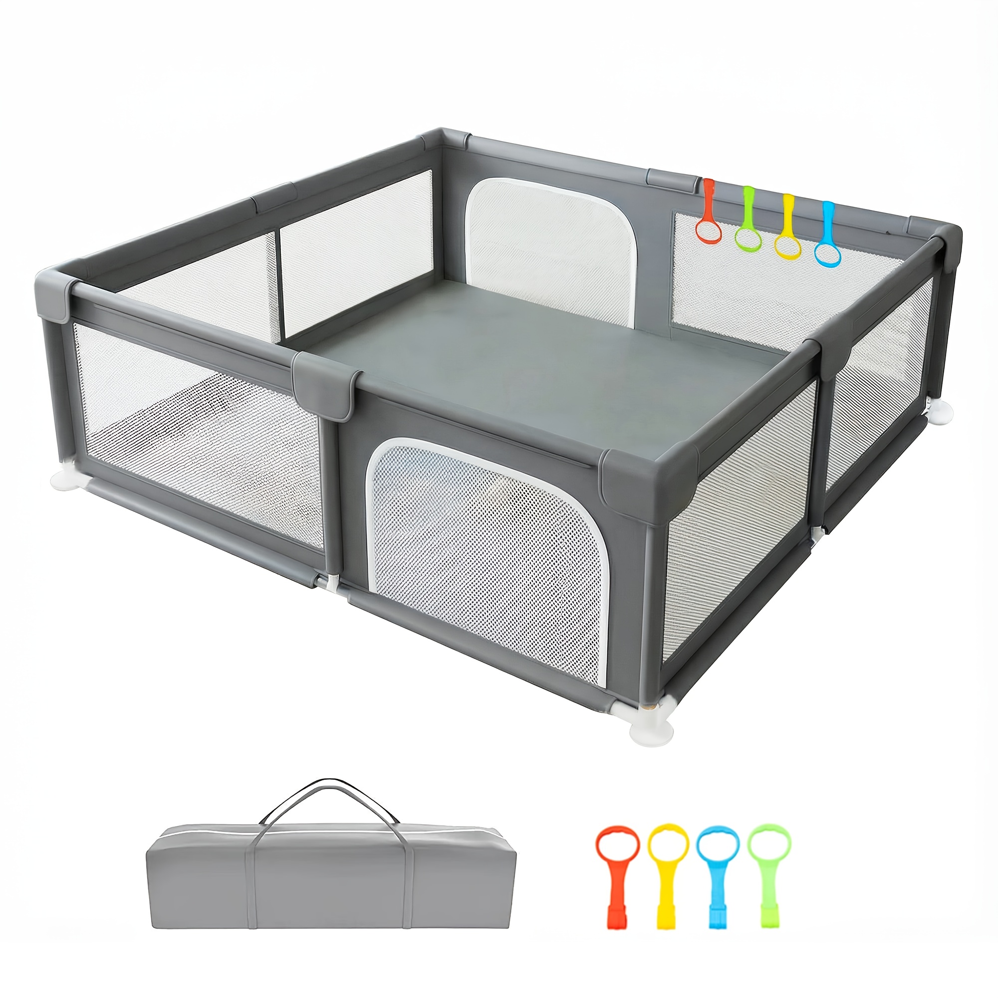 Image of Baby Playpen, 180 X 200cm, Modular, Large Playpen For Toddlers