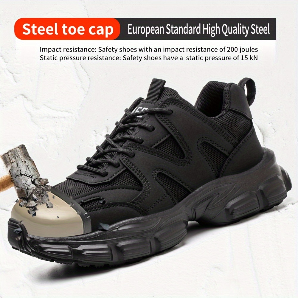 Steel Toe Non Porous Shoes *'* Steel Toe, Breathable Mesh Anti