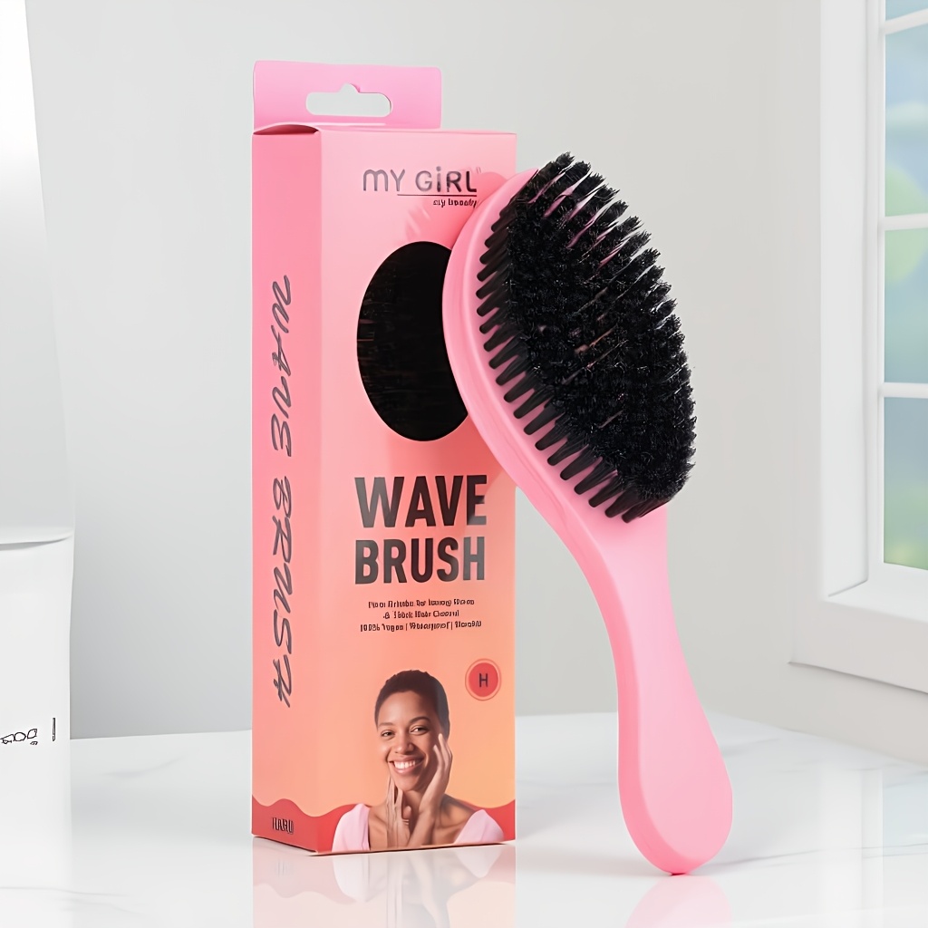 TEMU Spazzola a ad 360簞, 1 pz, Strumento professionale per lo styling, Spazzola per dei capelli da donna, Spazzola a testa oleata da , Spazzola da