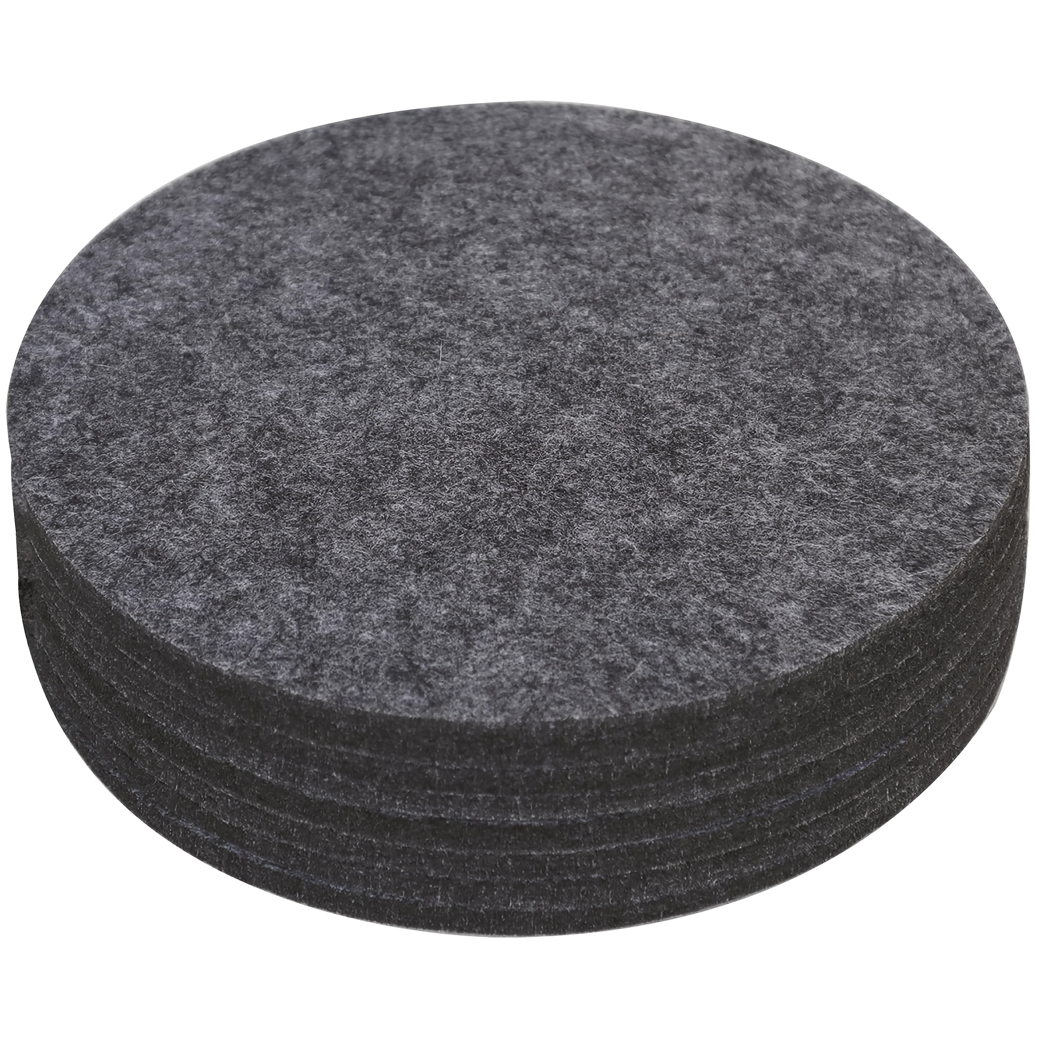 Image of 8pcs Felt Plant Mats, 6-inch Ultra Thick Plant Mats, Absorbent Plant Mats, Trivets For Hot Dishes, Indoor Plant Mats