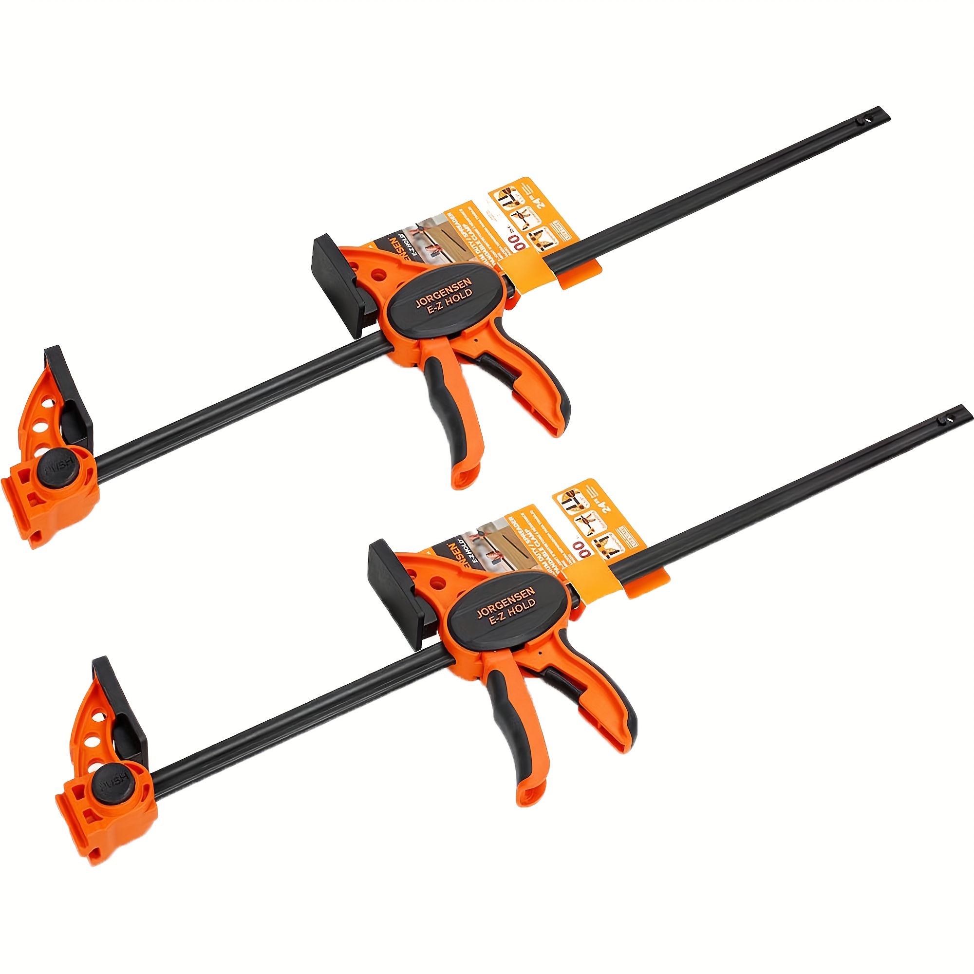 TEMU 24" 1 Hand Clamp/spreader - 2-pack, , Bar Clamps Set