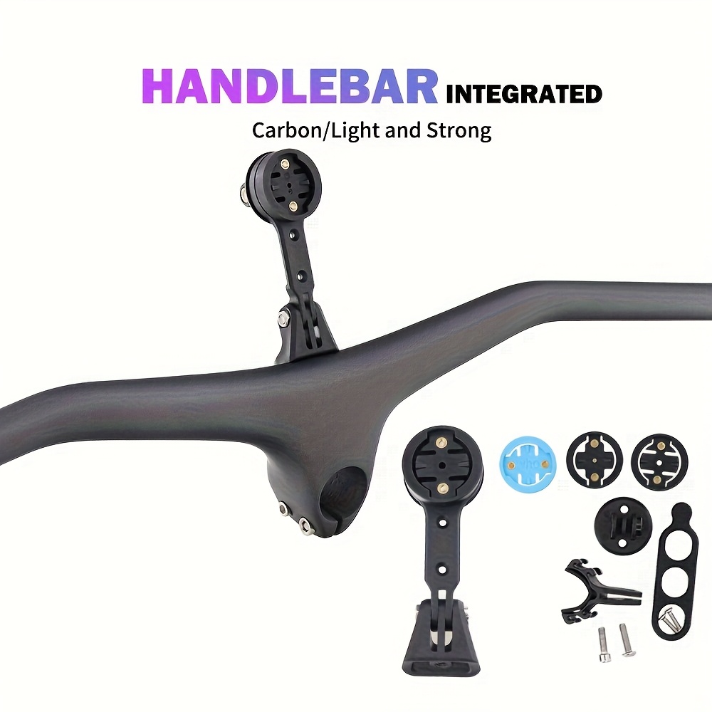 Mountainbike Carbon Fiber Lenker 28.6mm - 10 Grad Integrierter Mountainbike  Lenker 780mm Steuerrohr Optionen 60/70/80/90/100mm Fahrrad Zubehr