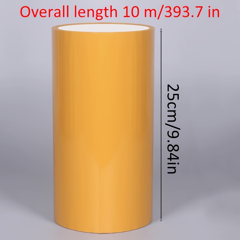 E-shop Hochleistungs Gelbes Packband 9.84" X 393.7" Starkes, Verbreitertes Dichtungsband für Möbeltransport und -handling und Feuchtigkeitsbeständiges