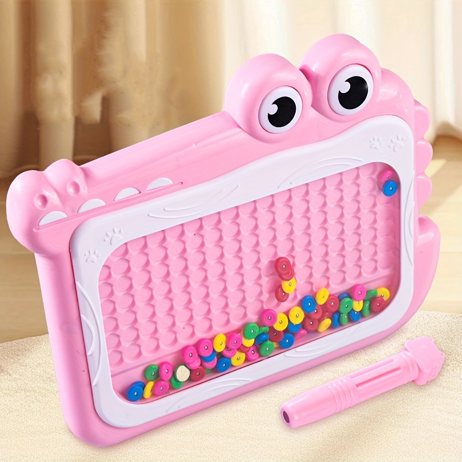 Magnetic Drawing Board with Colorful Puzzle And Magnetic Chessboard, a Toy for Kids to Draw And Doodle. Perfect for Christmas, Birthdays, And Holiday Gifts 3 Magnetic Drawing Board with Colorful Puzzle And Magnetic Chessboard, a Toy for Kids to Draw And Doodle. Perfect for Christmas, Birthdays, And Holiday Gifts - Image 3