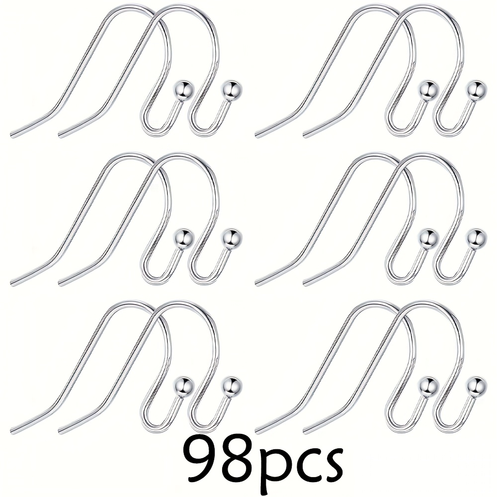TEMU Earring Hooks, Earring Making Kit Hypoallergenic Earring Hooks For Making