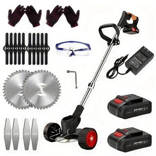 dual battery lawn mower powerful and for large yards high cost effectiveness one machine all mowing needs