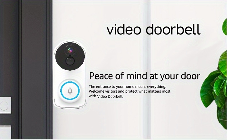 MAMONCARE 2K HD Video Doorbell Camera - Wireless WiFi, Two-Way Audio, Smart PIR Motion Detection, Real-Time Viewing for iOS & for Android, Alexa Compatible details 0