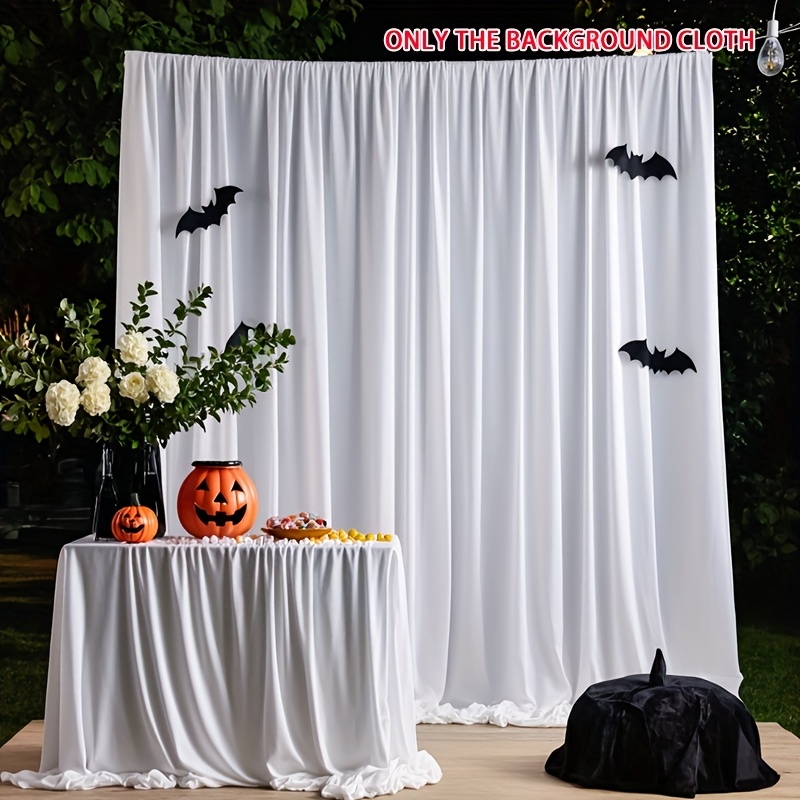 Elegant White Photography Background for Weddings and Birthdays