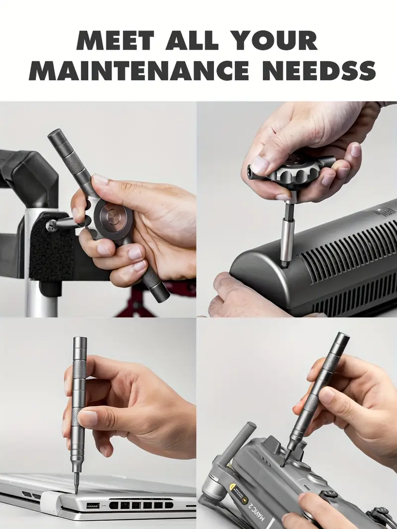 64in 1 gearless ratchet screwdriver bit set flat handle for narrow space magnetic assembly 1 4 inch bit set 27 crv nut drivers 16 4mm bit set 8 suitable for repairing mobile phones computers cameras home appliances furniture bicycles etc Product details 2