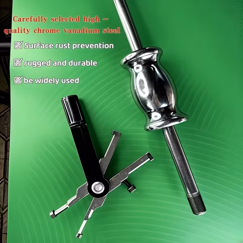 carbon steel sliding hammer dual head inner bearing extractor flexible and easy to durable tool for 15 45mm bearing removal Product details 1