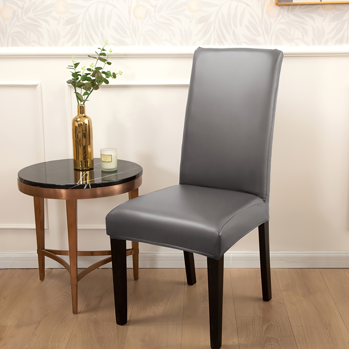 1pc Full Pu Cover Living Room Bedroom Home Chair Pet-friendly