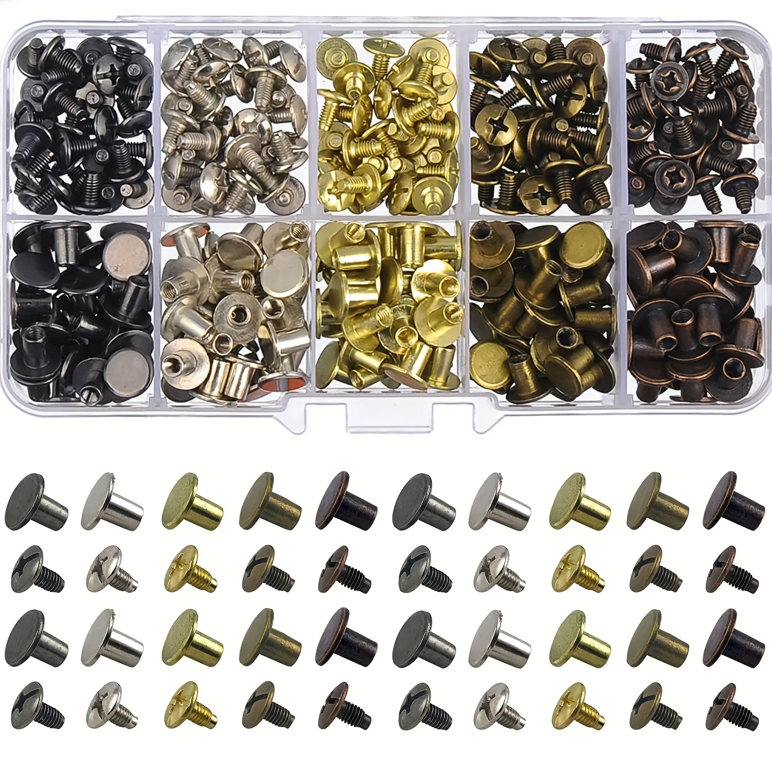 

Alloy Dumbbell Buckles Rivets 5