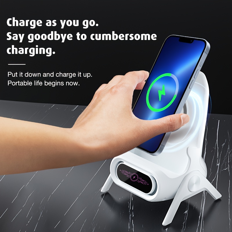 

Phone Desktop Stand 15w Wireless Charging, , Standing Charging.