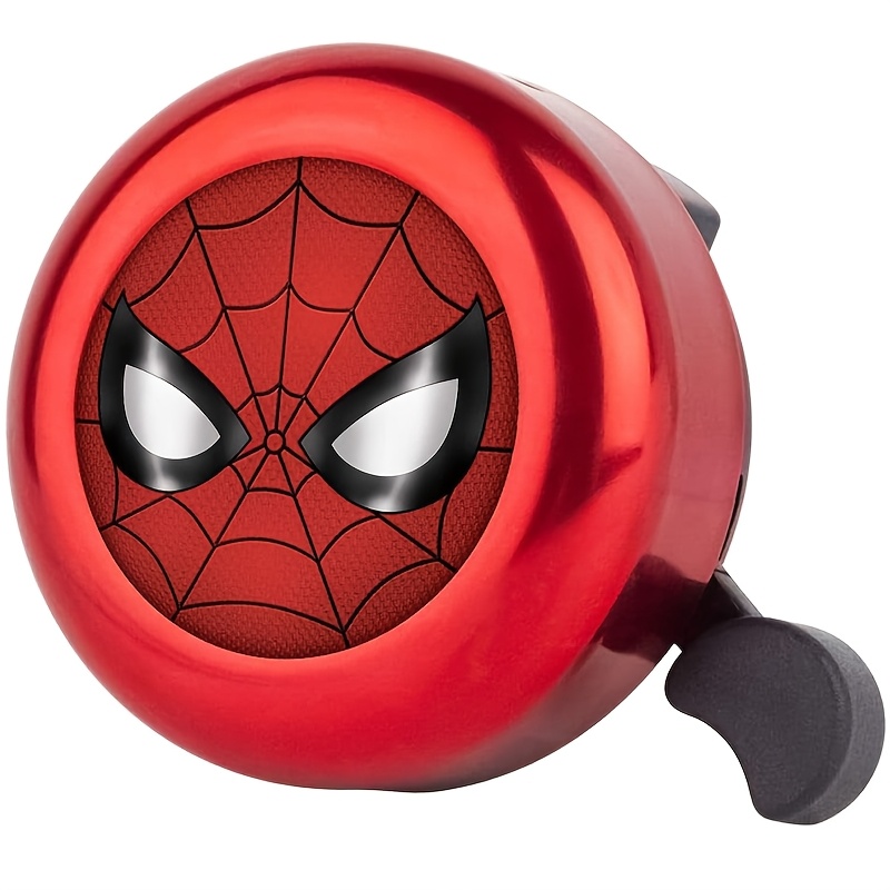 spider-ridende sticker, klokke og sticker sæt, velegnet til cykel- og motorcykel dekoration,   gave til fans