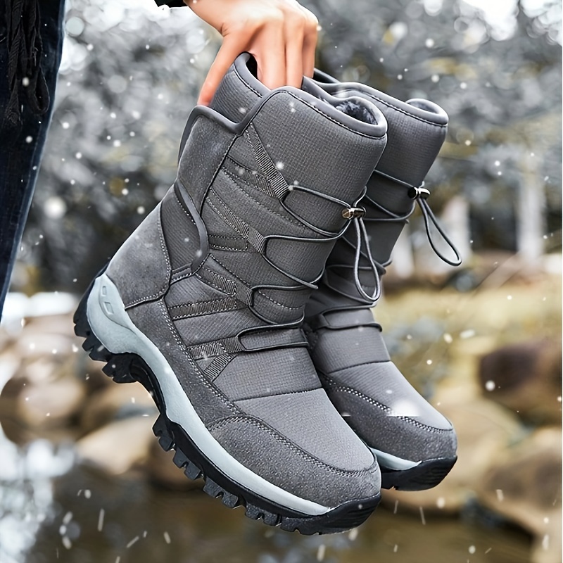 Damen Schneestiefel Hohe Winter Schuhe Winterschuhe Schuhtrend