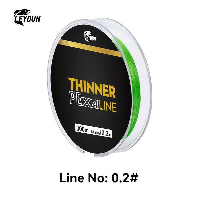 Image of Leydun Micro Fishing Lines 300m 4 Strands Braided Pe Japan Monofilament Fishing Line Set Carp Fly Fishing Wire