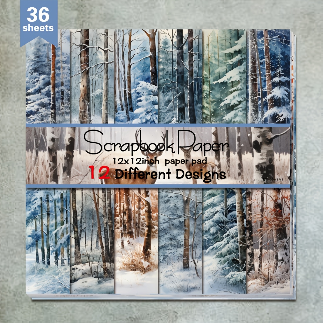 

36-sheet , 12"x12", Mixed , - Diy & Gift Wrapping Supplies Kit