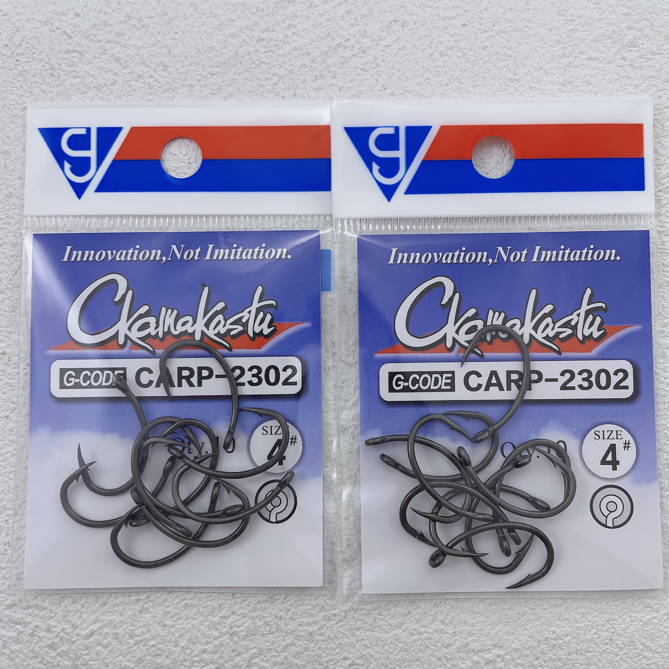 20pcs/2pcs Black Perforated Sea Fishing Hooks, High Carbon Hooks