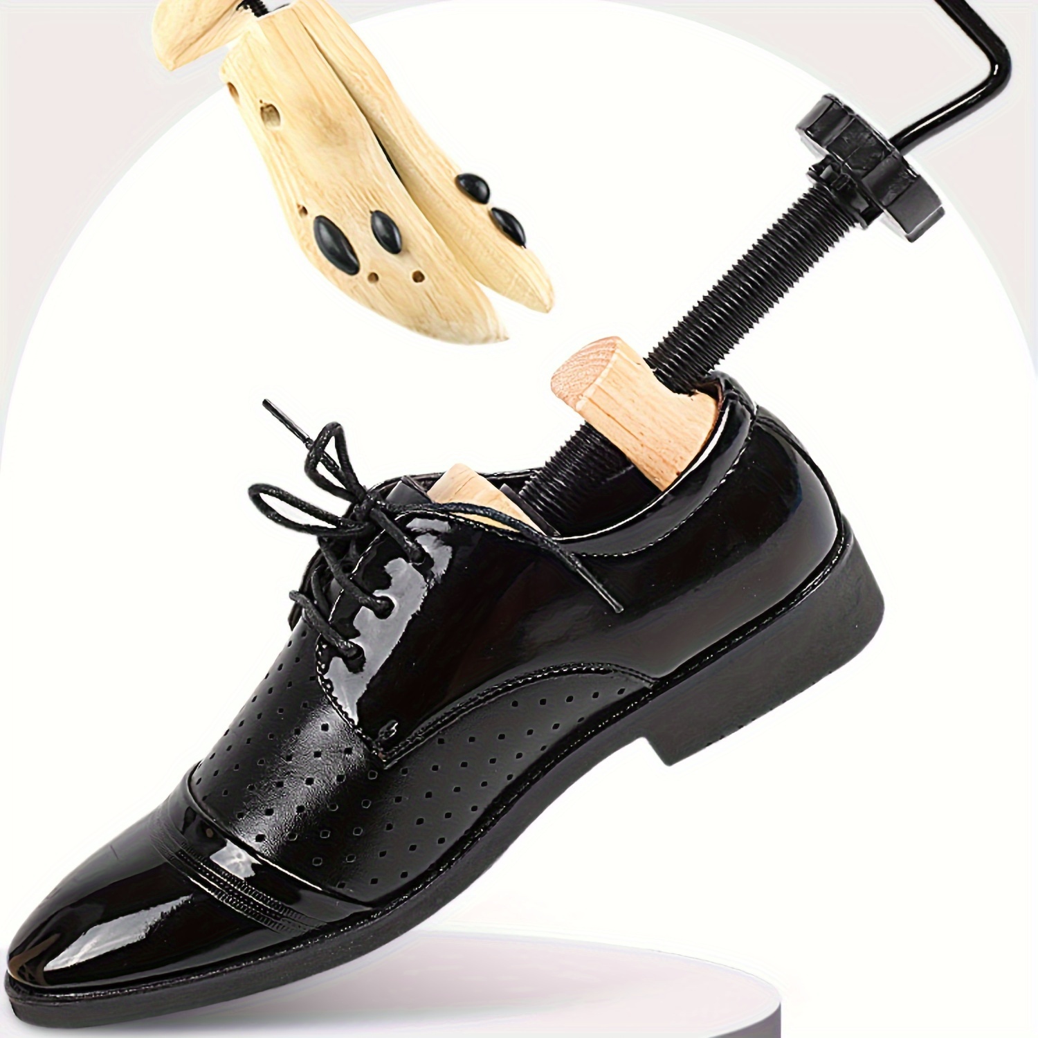 

1pc Wooden Shoe Expander, Shoe Accessories