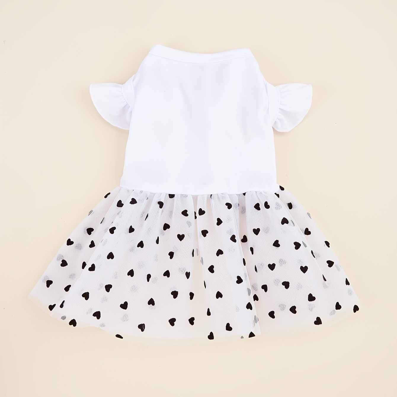 princess heart pattern tulle skirt breathable polyester 100 - Temu United  Arab Emirates