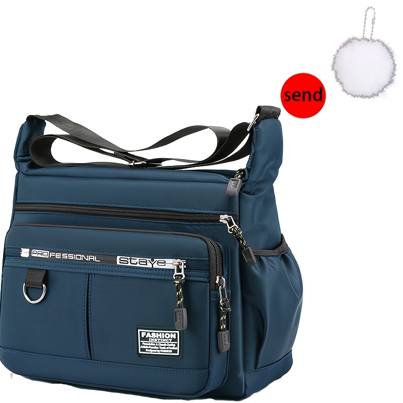 TEMU Women's Crossbody Bag 2pcs Set, Suitable For Spring And Summer, Lightweight Adjustable Shoulder Strap, Travel And Commuting, For Holiday Gifting