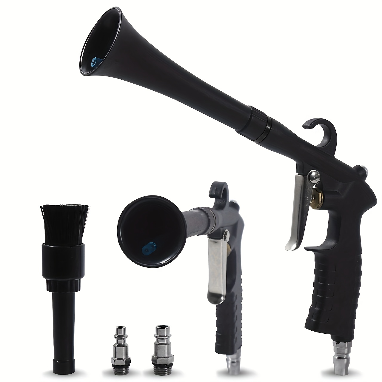 TEMU Tornado Auto Reinigingsgereedschap, Droogreinigingspistool, Luchtreinigingspistool, Interieur Detailing Luchtdroger, Hogedrukblazer, Auto
