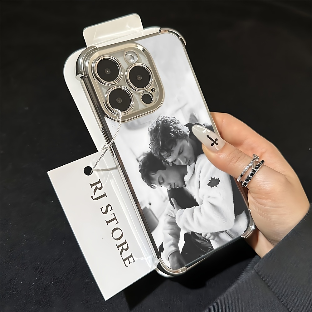 TEMU Phone Case: Tv H-heated Phone Case Suitable For Iphone 17 16e 16 15 14 13 12 11 Mini Pro Max Xr Xsmax 8 7 Plus Anti Fall Transparent Soft Back