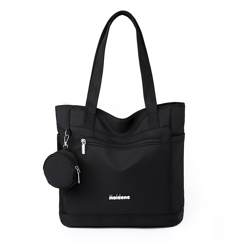 E-shop Damennylon-Handtasche, Casual Handtasche, Leichte Geldbörse mit mehreren , Münzfach, Becherhalter an der Seite, Modische Achseltasche, Innere