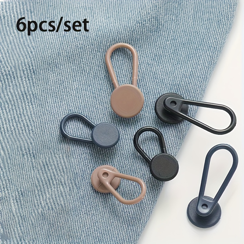 TEMU HAIRK Clip di Estensione Regolabile per Cintura - Allungatore Senza Cuciture per Jeans e Pantaloni, Fermaglio in Plastica Durevole, per Jeans,