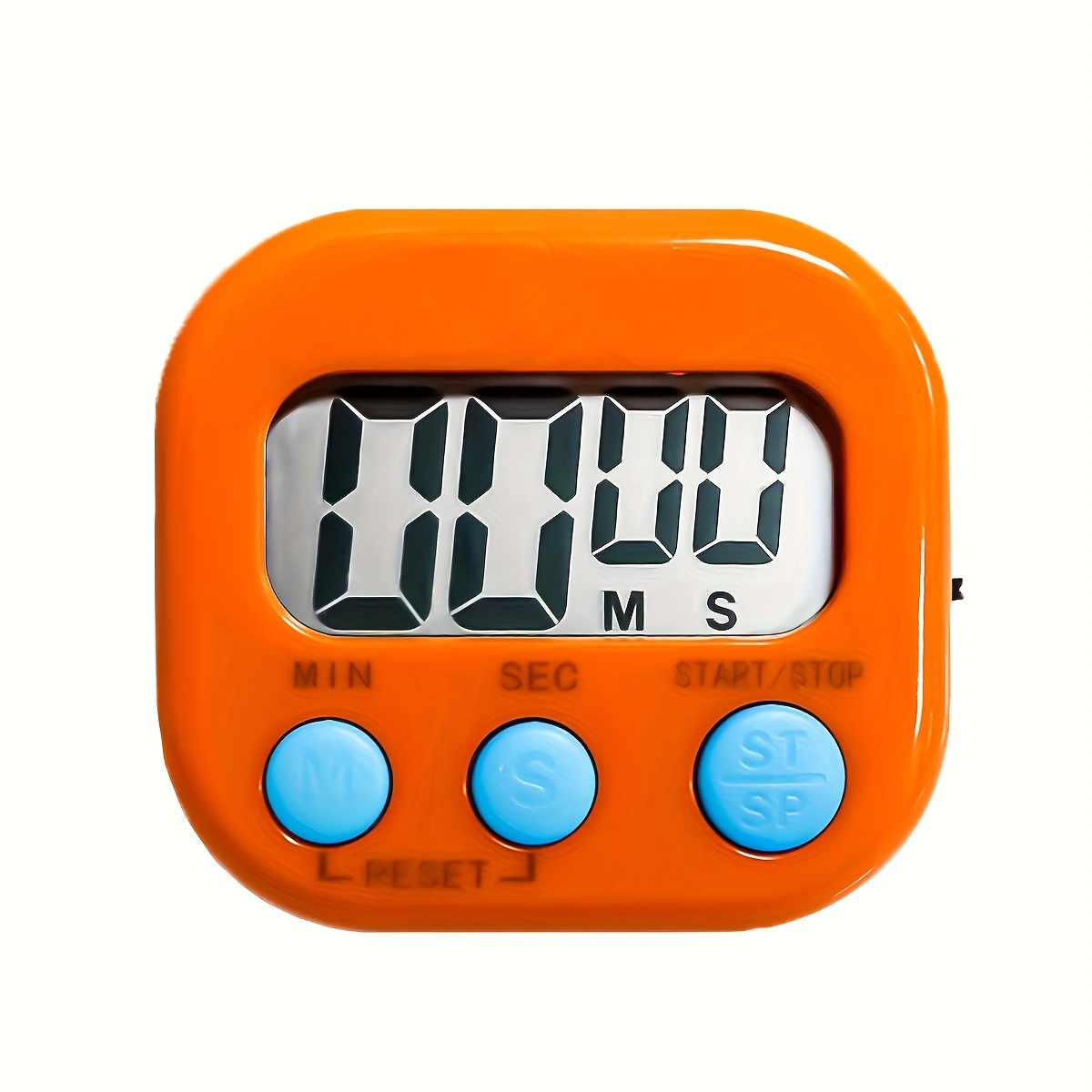 TEMU Portable Management Electronic Stopwatch Kitchen Timer Electronic Timer Silent Student Countdown Timer 1pc