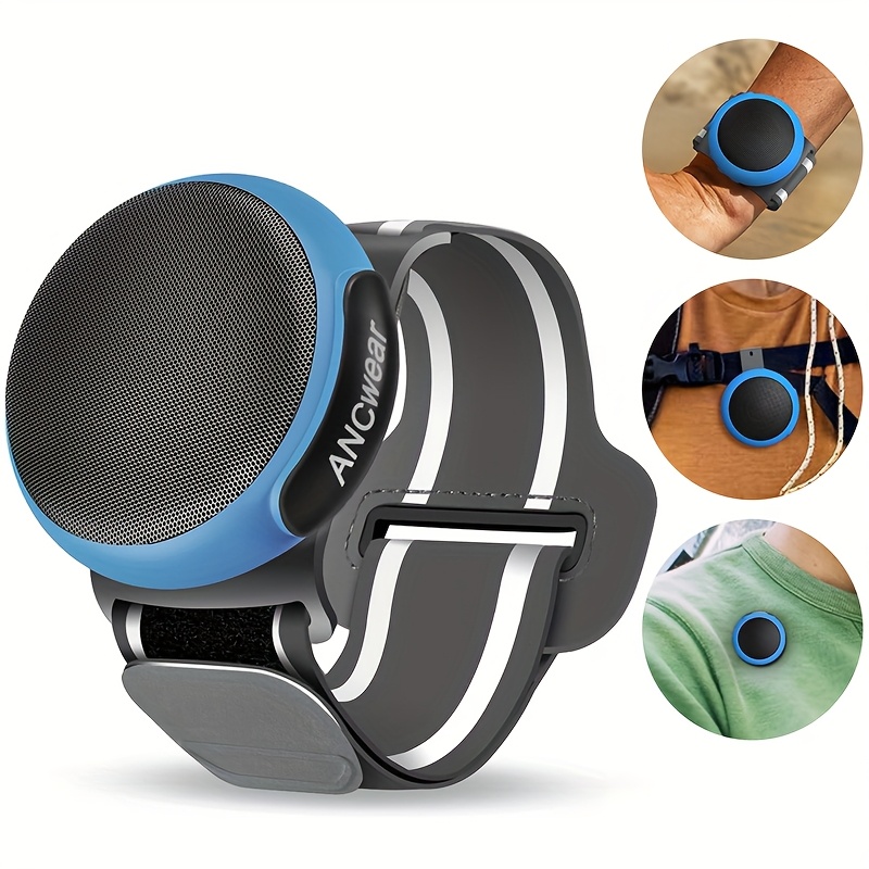 TEMU Ancwear Wireless Speakers That Or , Featuring Tws Dual Pairing, Designed For Portability And Outdoor Activities Like Motorcycling, Cycling,