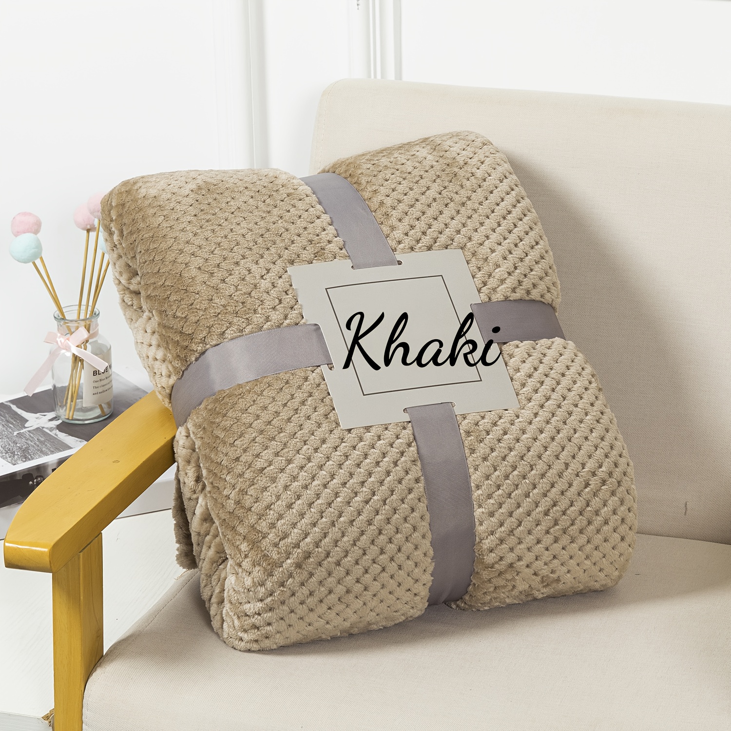 E-shop Hunde Decke - Katzendekoration - Personalisierte Hunde Decke - Welpen Decke - Pfotenabdruck Decke - Super Weiche Haustierdecke - Bestickte Decke