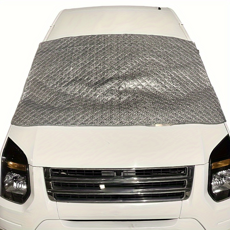 Image of Summer Sunshade Vehicle Shade V348, Rv-specific Front Windshield And Side Window Sunshade, Summer Sun Protection And Heat Insulation For Rv Campers, Thickened Light-blocking Cover