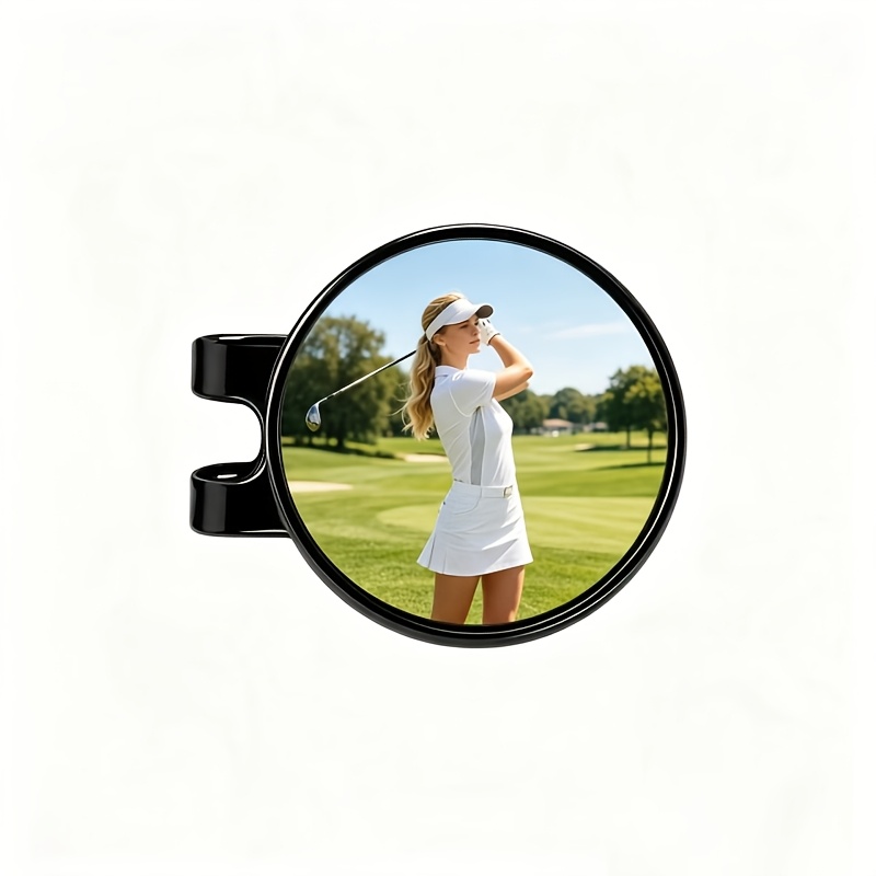 TEMU Personalized Magnetic Golf Ball Marker And Hat Clip, Golf Ball Marker, Custom Photo Hat Clip, Golf Enthusiast Gift, Gift, Magnetic Golf Ball