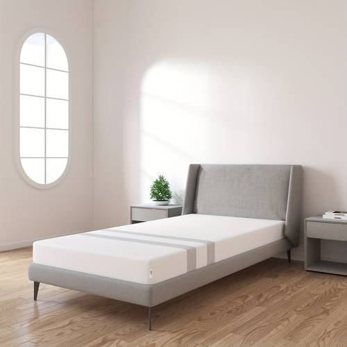 twin 6 8 cooling gel memory foam bed with removable cover medium firm bed in a box single bed for s plush surface layer durable support layer no wood