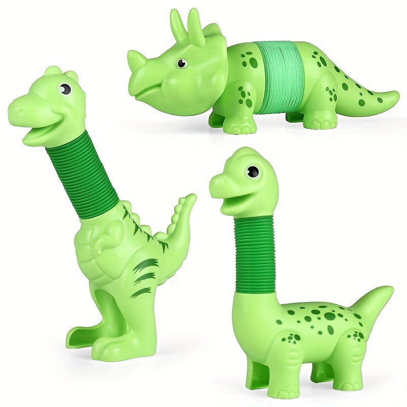 Pop Tube Dinosaur Sensory Bendable Push Bubble Balls Pipe - Temu