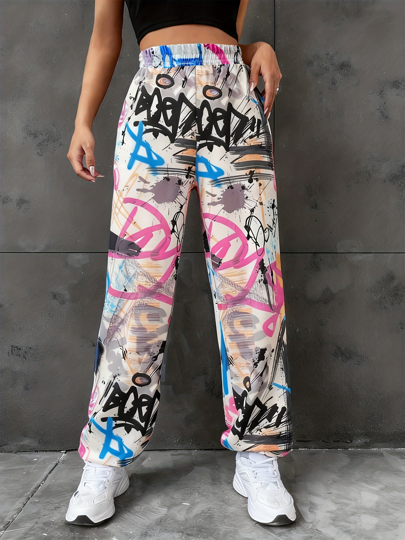 Sankuanz Graffiti Print Sweatpants 【25SS】SANKUANZ サンクアンズ